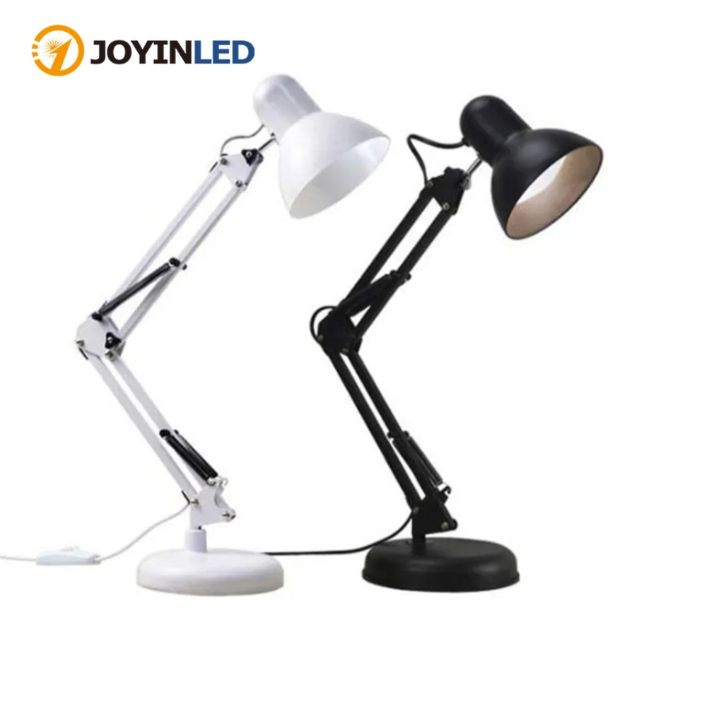 Desk Setup Office - JOYINLED Adjustable Desk Lamp E27 Swing