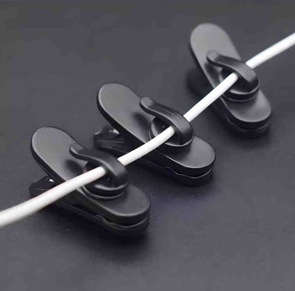 10pcs Rotating Earphone Cable  - Headphone Hook Under review and price