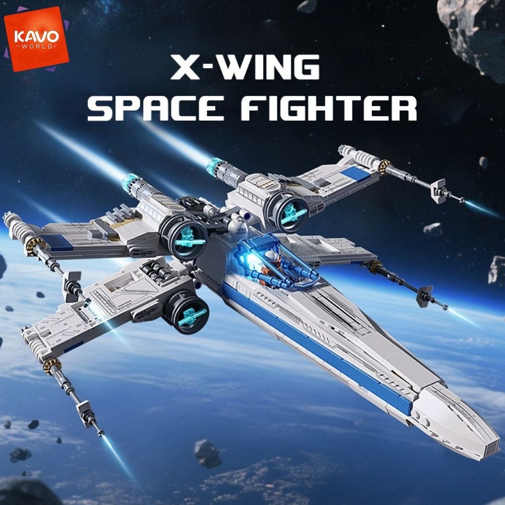 KAVOWORLD 1271pcs Sci-Fi Space - Desk Setup Grey review and price