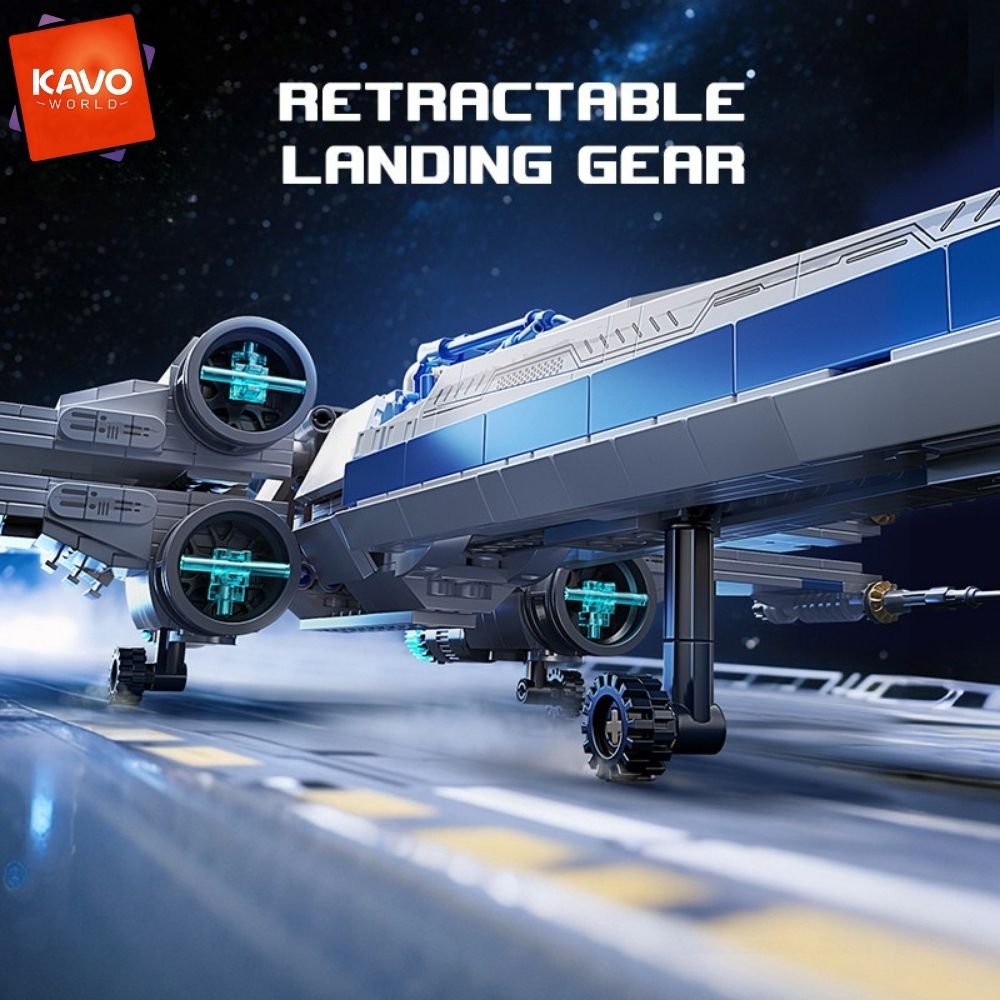 KAVOWORLD 1271pcs Sci-Fi Space - Desk Setup Grey review and price
