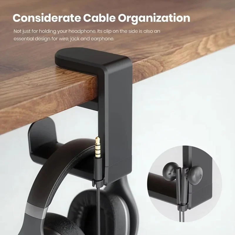 No Punch Table Clip Hook Headp - Headphone Hook Under review and price