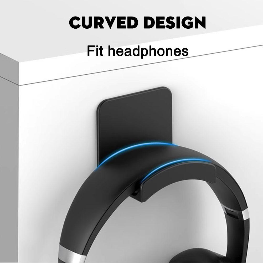 2Pcs Universal Plastic Wall Mo - Headphone Hook Under review and price