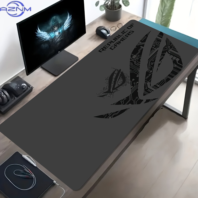 1pc Large Gaming Mouse Pad ROG - Desk Setup Gear review and price