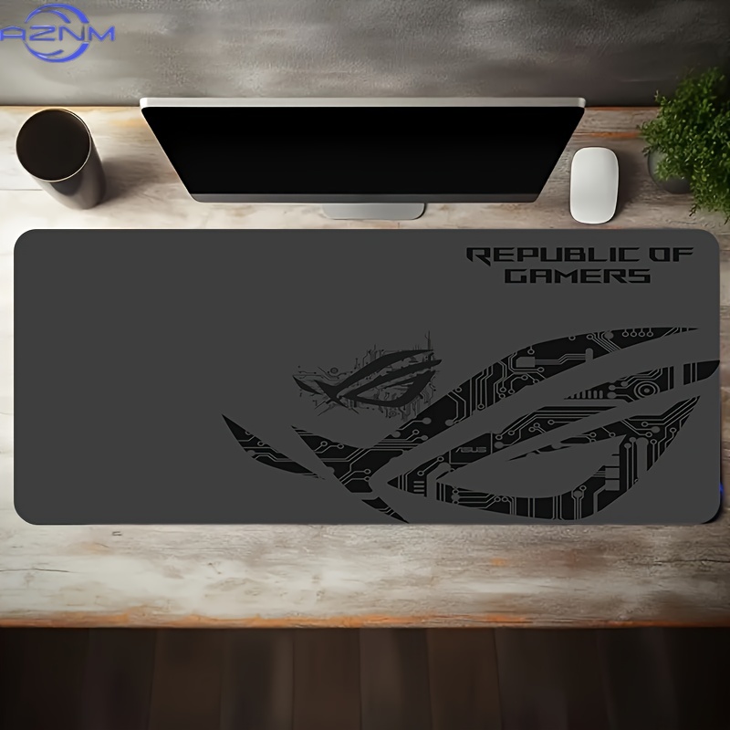 1pc Large Gaming Mouse Pad ROG - Desk Setup Gear review and price