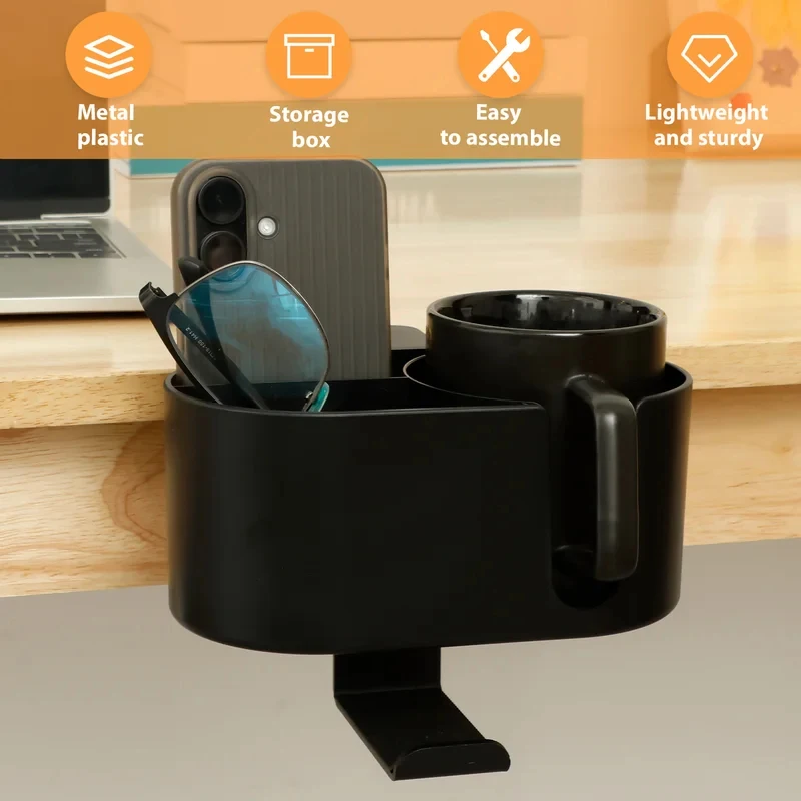 4 in 1 Desk Cup Holder Headpho - Headphone Hook Under review and price