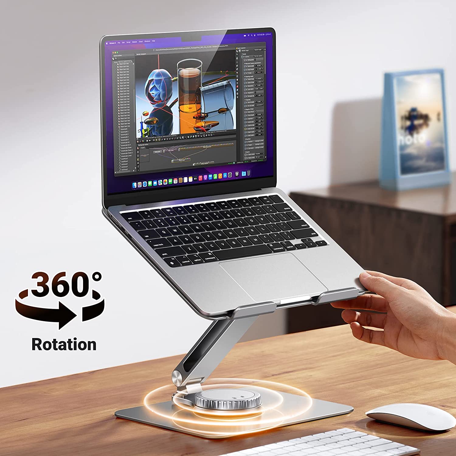 UGREEN Laptop Stand for Desk A - Desk Setup Macbook review and price