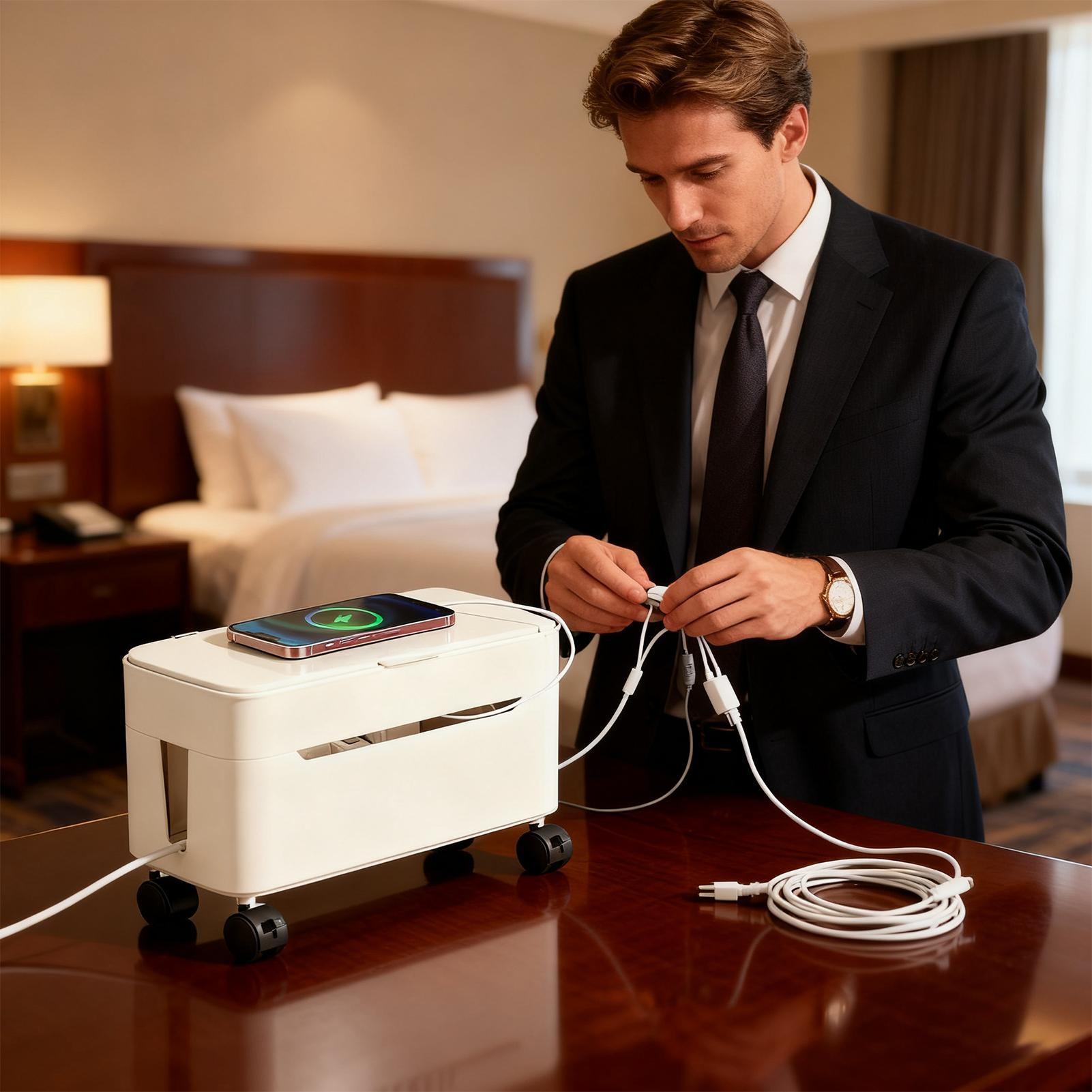 Cord Management Box Wire Stora - Desk Setup With Tv review and price