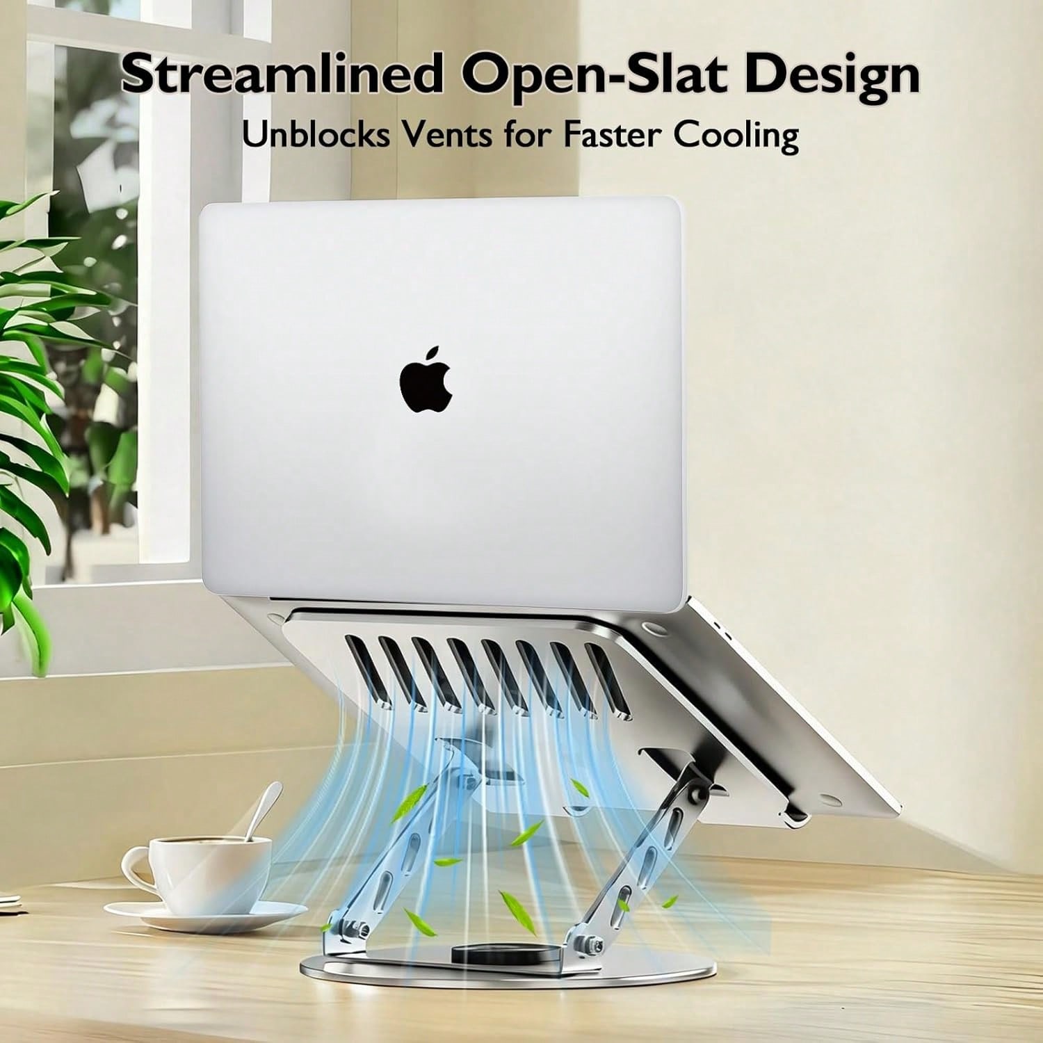 360° Rotating Laptop Stand for - Gaming Setup Desk review and price