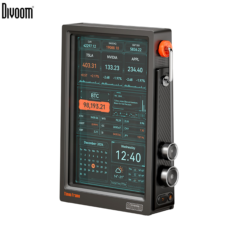 Divoom Times Frame 10.1″ Smart - Desk Setup With Speakers review and price