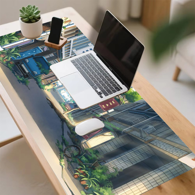 Large Gaming Mouse Pad Non-Sli - Desk View Setup review and price