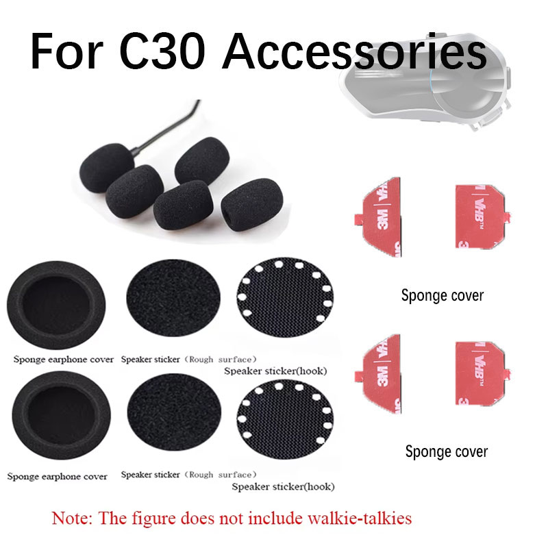 For SENA C30 Bluetooth helmet  - Headphone Hook Under review and price