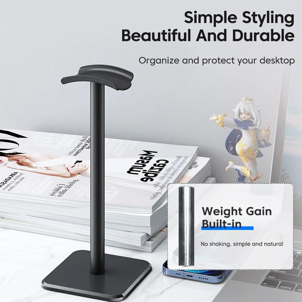 Universal Headphone Stand Alum - Headphone Hook Under review and price