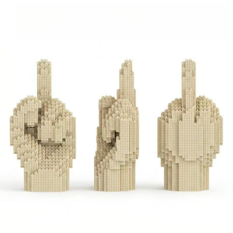 New Art Ornament Finger Buildi - Desk Setup Gear review and price