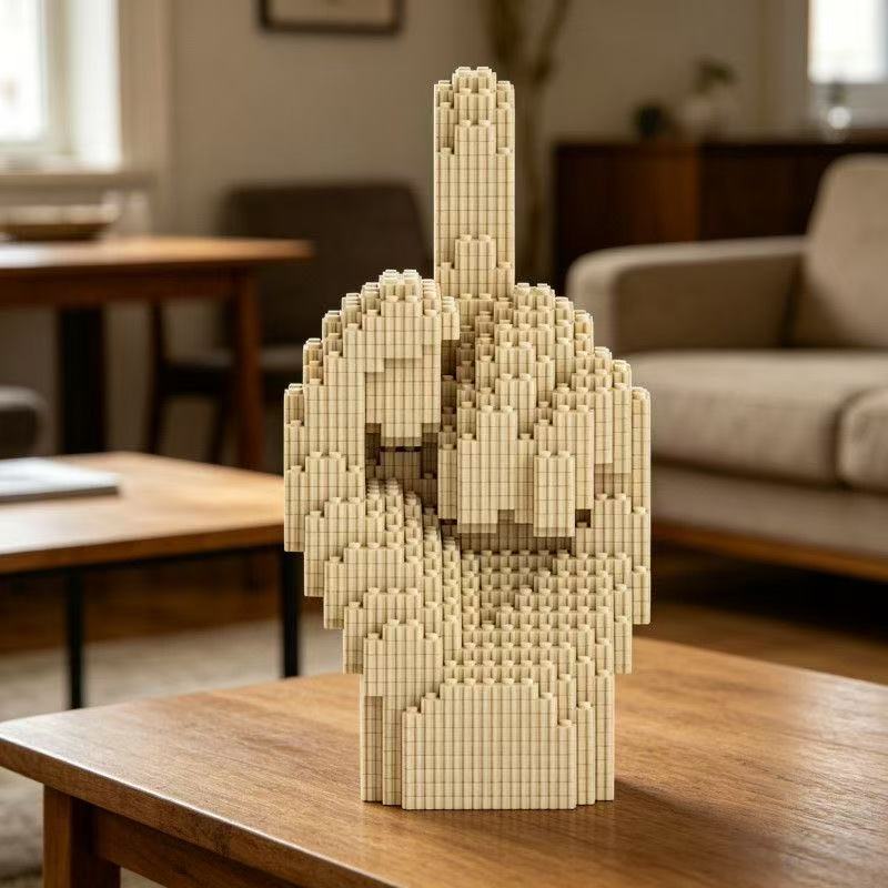 New Art Ornament Finger Buildi - Desk Setup Gear review and price