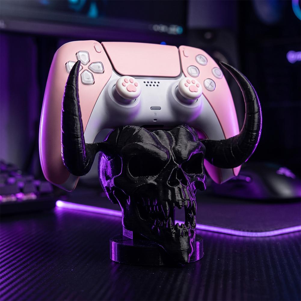 Unique Devil Skull Horn Contro - Gaming Setup Desk review and price