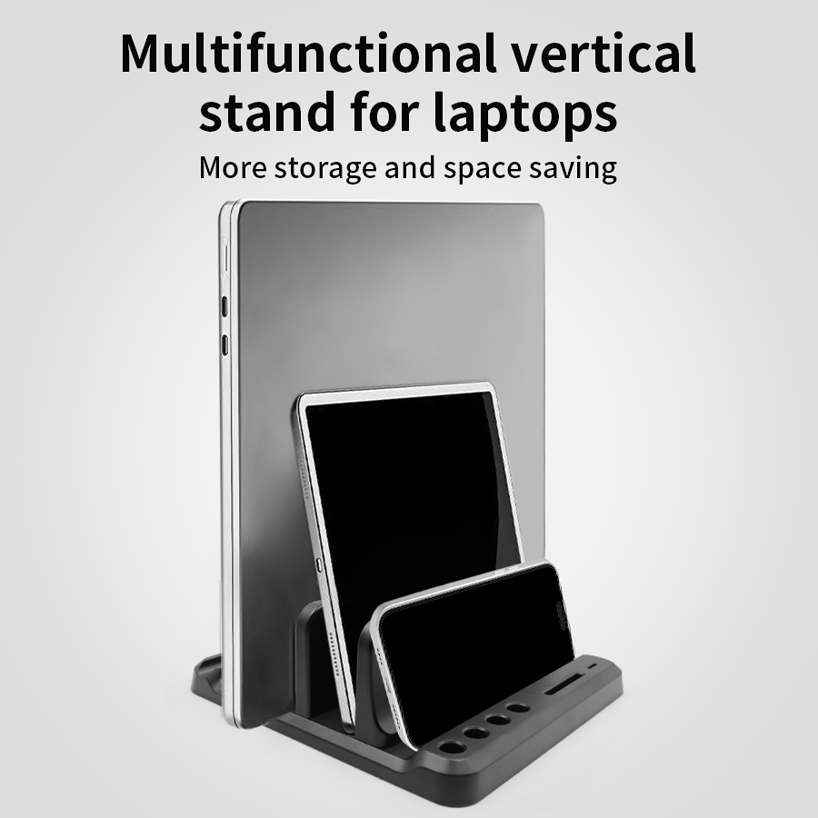 Vertical Laptop Stand Plastic  - Desk Setup Macbook review and price