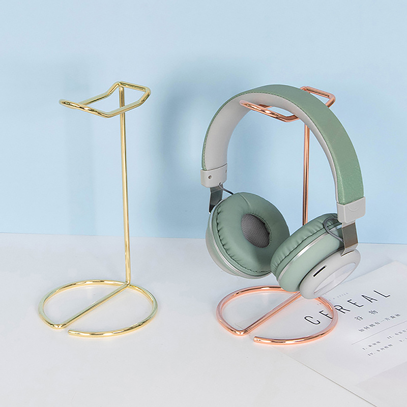 1pc Iron Line Headphone Stand  - Headphone Hook Under review and price