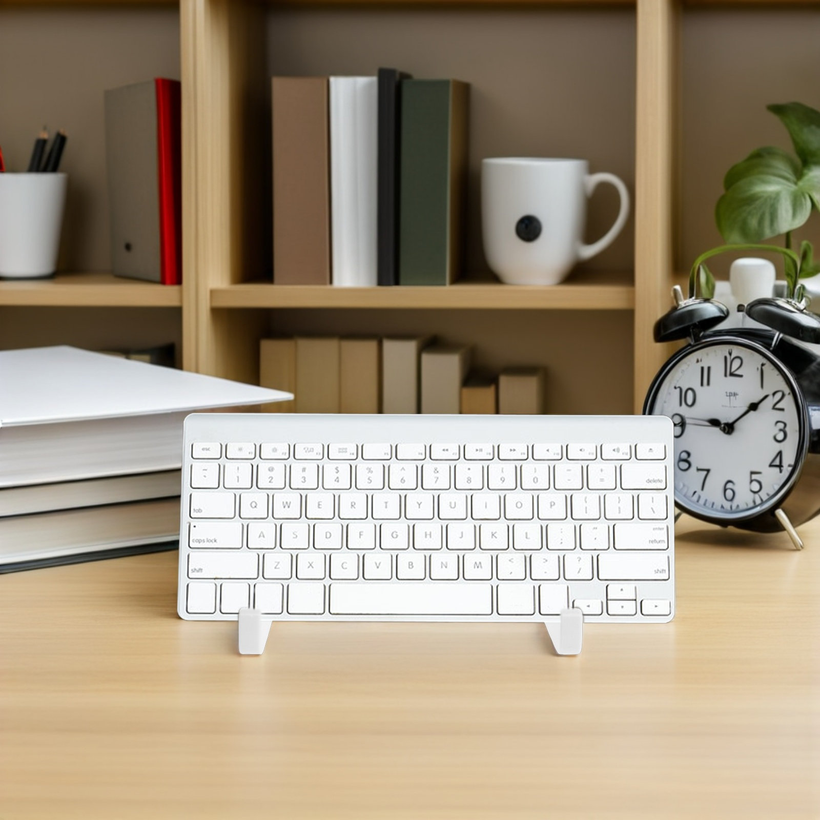 Sturdy Aluminum Keyboard Holde - Desk Setup Office review and price