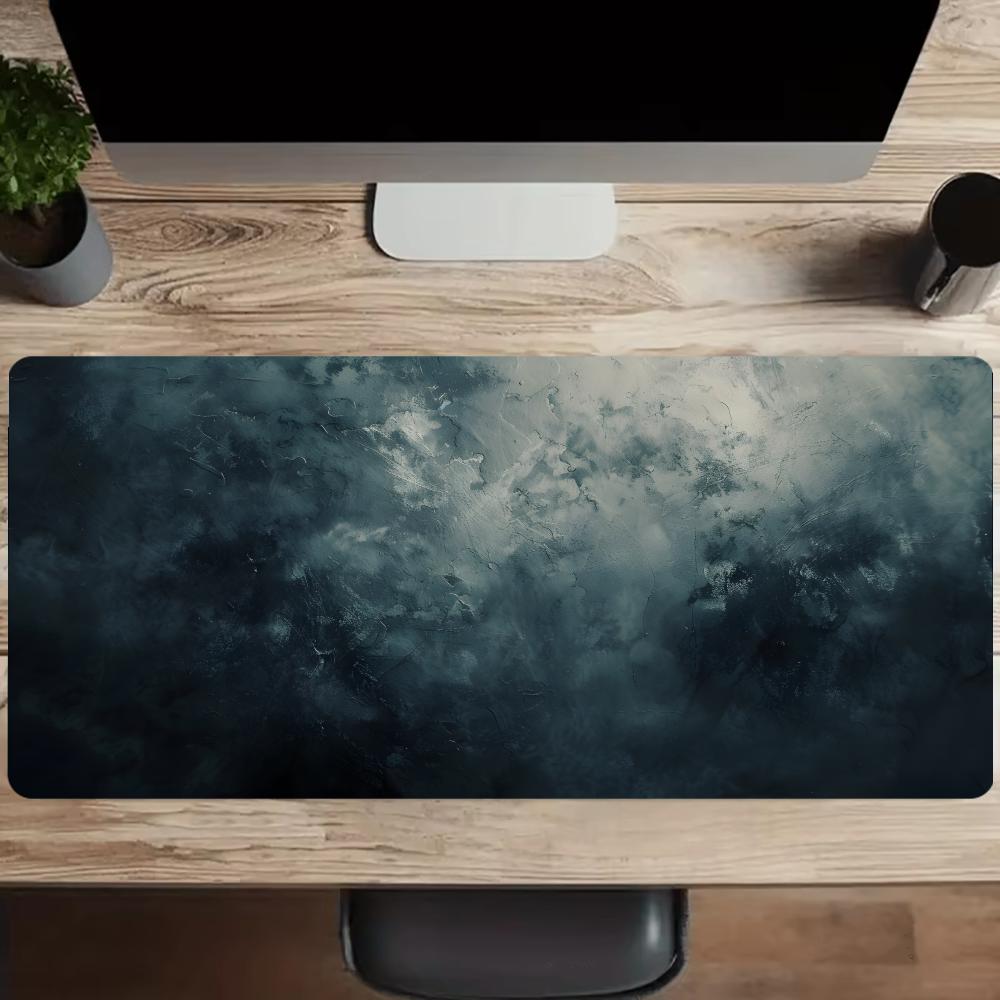 Dark Grey Abstract Mouse Mat G - Desk Setup Grey review and price