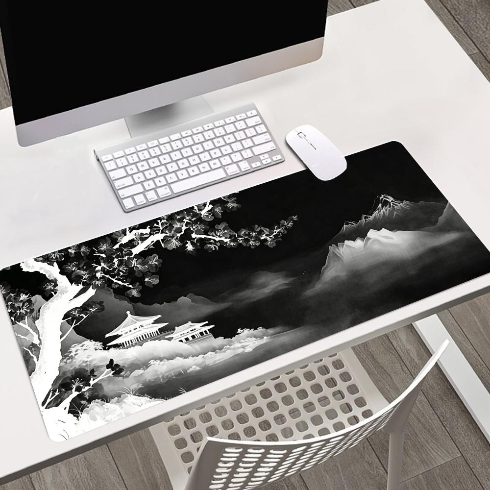 Grey Moonlit Night Large Mouse - Desk Setup Grey review and price