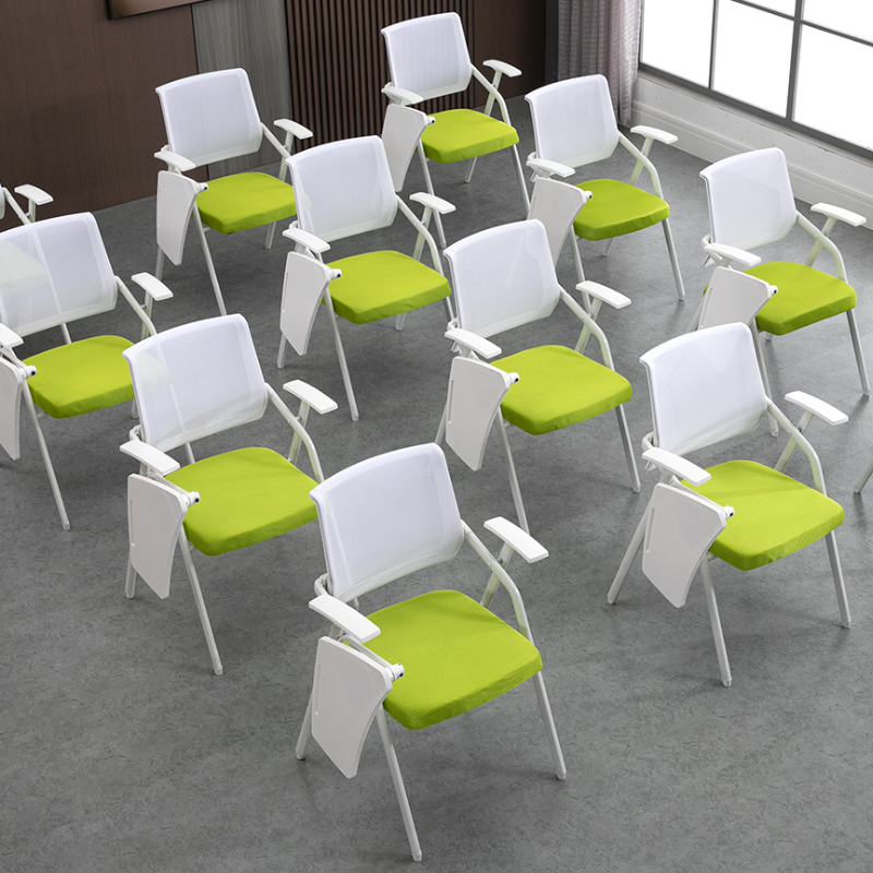 Folding Training Chair with De - Desk Setup Office review and price