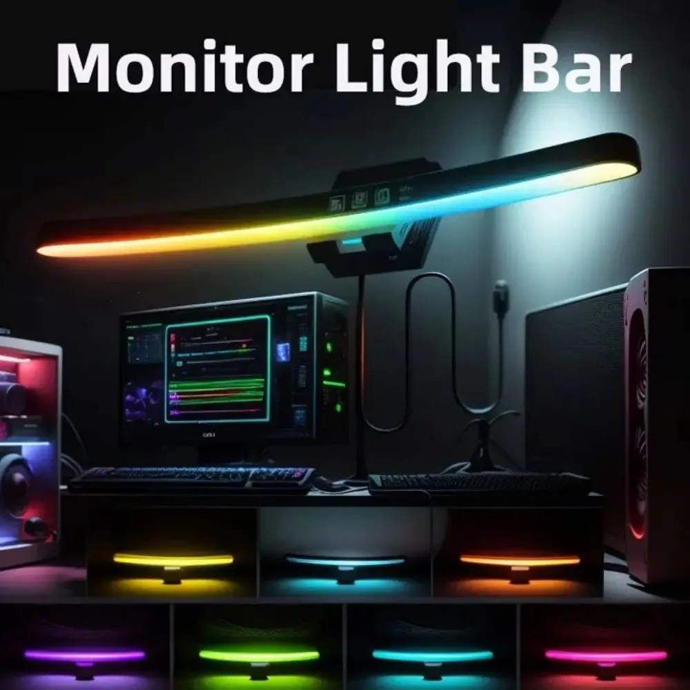 Computer Monitor Light Bar RGB - Gaming Setup Desk review and price